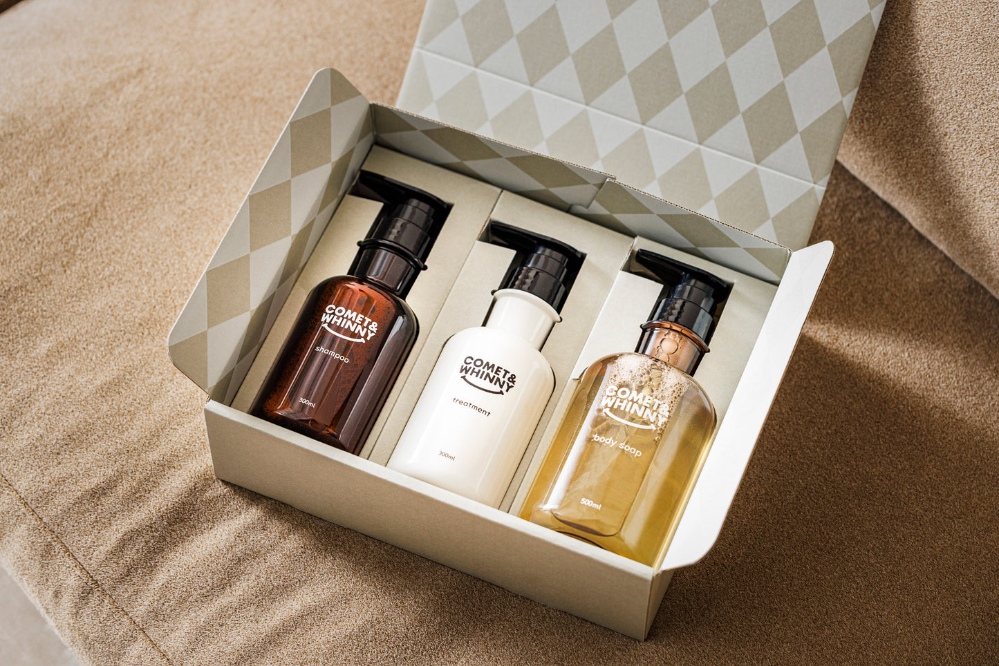 【ギフトボックス入り】シャンプー&トリートメント&ボディソープ